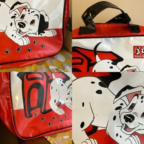 Vintage 90s 101 Dalmatians foldable suitcase - Picture 5 of 16